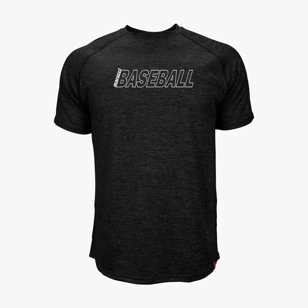 マルチ marucci BASEBALL ロゴ HEATHERED TEE