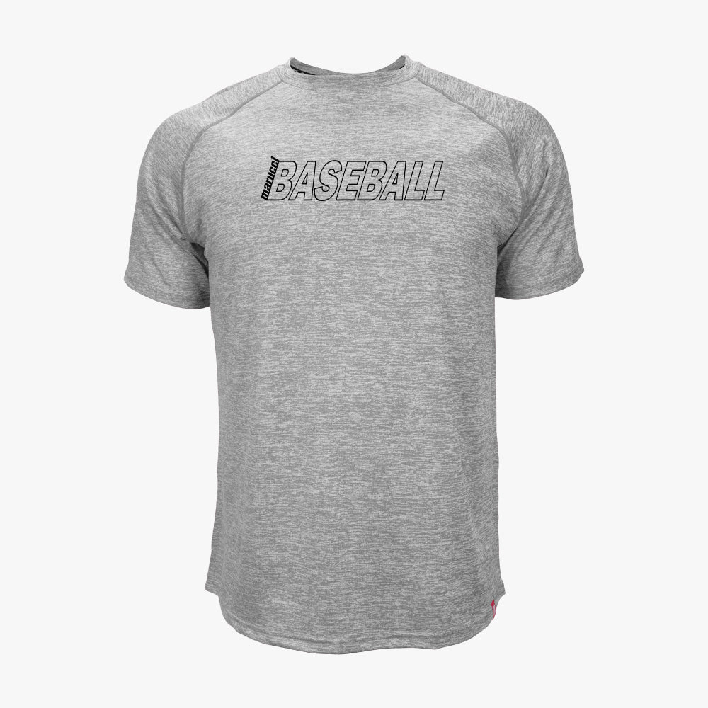 マルチ marucci BASEBALL ロゴ HEATHERED TEE