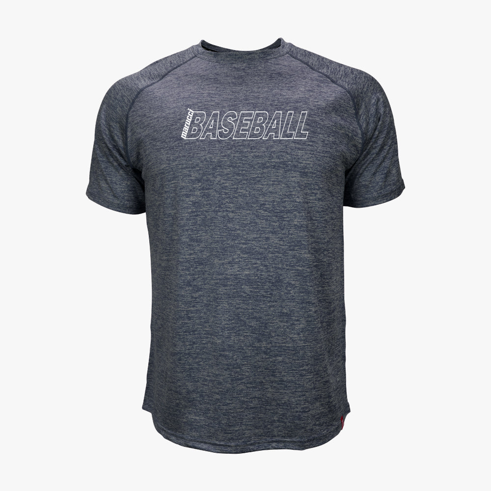マルチ marucci BASEBALL ロゴ HEATHERED TEE