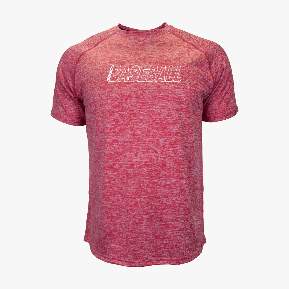 マルチ marucci BASEBALL ロゴ HEATHERED TEE