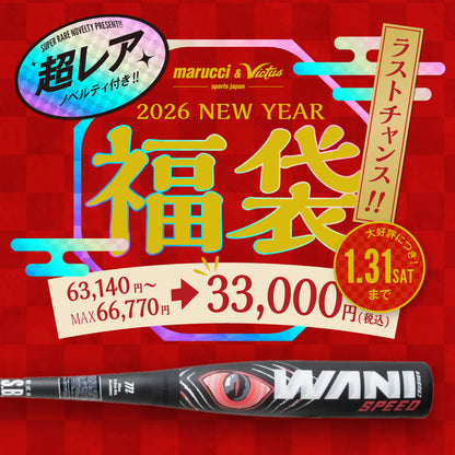 【限定ノベルティ付き🔥1/31(土)まで】2026年 野球用品(ウレタンバット) 福袋