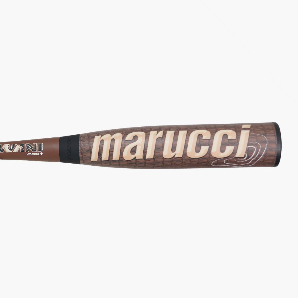 【期間限定10%OFF】マルチ ワニクラッシャーマックス ジュニア プラス JSBBブラウン 軟式用バット【バットケース付】 ※クーポン対象外※